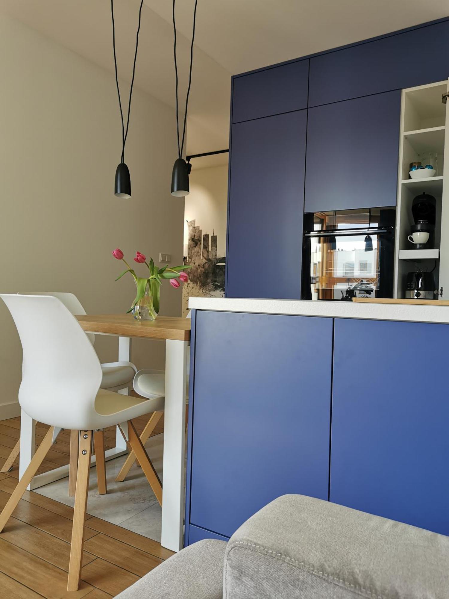 Wola Blue Modern Apartment Warszawa Exteriör bild