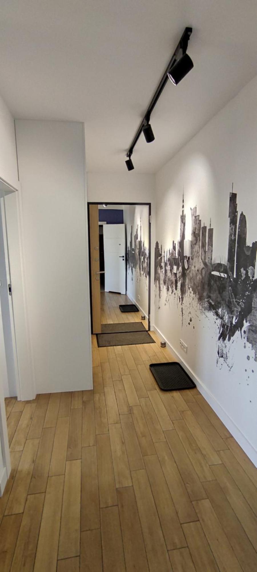 Wola Blue Modern Apartment Warszawa Exteriör bild