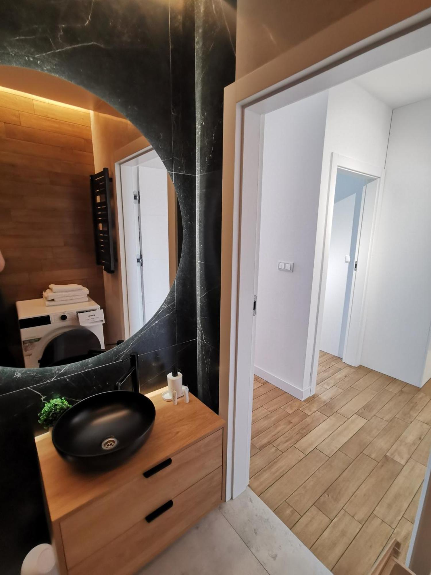 Wola Blue Modern Apartment Warszawa Exteriör bild
